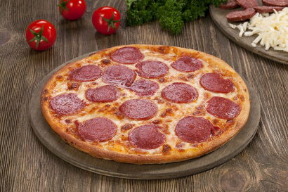 SUCUKLU KAŞARLI PİZZA