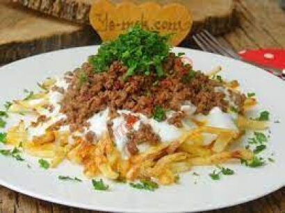 KIYMALI ÇÖKERTME KEBABI